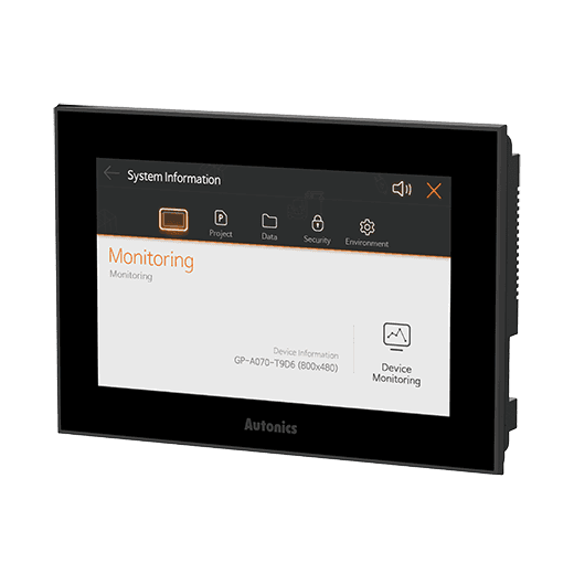 Autonics GP-A070-T9D7 GP-A070-T9D7 Autonics - HMI, GP-A070 Series