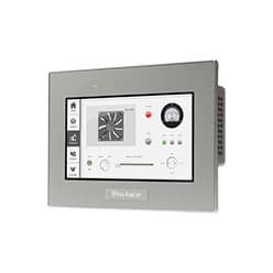 Proface PFXSTW6400WAD PFXSTW6400WAD Pro-face - 7"W 800 x 480 pixel 16M colors web panel with analog signal touch panel, COM1 RS232C(D-Sub9), COM2 RS422/485(D-Sub9), Ethernet(RJ45) x 2, USB Host and Device,
24VDC
, STW6000 Series