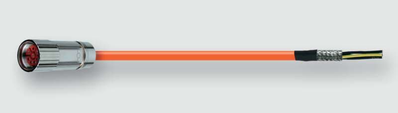Lutze A1071404R A1071404R LUTZE - VFD and Motor cable, 14 AWG Gauge, 4 conductors, 600 V, Black  jacket color, PVC jacket material
