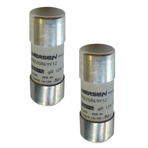 Mersen B1018625 B1018625 Mersen - High-Speed Cylindrical Fuse Protistor® Size 22x58 gR 690VAC IEC 40A With Striker Mersen B1018625 B1018625 Mersen - High-Speed Cylindrical Fuse Protistor® Size 22x58 gR 690VAC IEC 40A With Striker