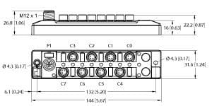 TBIL-S3-8DIP Part Image. Manufactured by Turck.