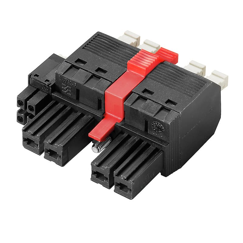 Weidmuller 2629240000 PCB plug-in connector, female plug, 7.62 mm, Number of poles: 4, 180°, PUSH IN with actuator, Clamping range, max. : 6 mm², Box Weidmuller 2629240000 PCB plug-in connector, female plug, 7.62 mm, Number of poles: 4, 180°, PUSH IN with actuator, Clamping range, max. : 6 mm², Box