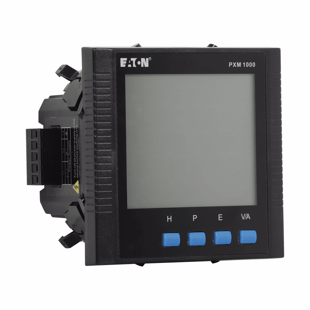 Eaton PXM1000TA45 PXM1000TA45 Eaton - PXM 1000 multifunction power and energy meter, Din-rail mount transducer without display, Frequency range 45-65Hz, Nominal current input 5A, Power supply 20-60Vdc, Built-in RS485 port with Modbus-RTU and DNP3.0 protocol Eaton PXM1000TA45 PXM1000TA45 Eaton - PXM 1000 multifunction power and energy meter, Din-rail mount transducer without display, Frequency range 45-65Hz, Nominal current input 5A, Power supply 20-60Vdc, Built-in RS485 port with Modbus-RTU and DNP3.0 protocol