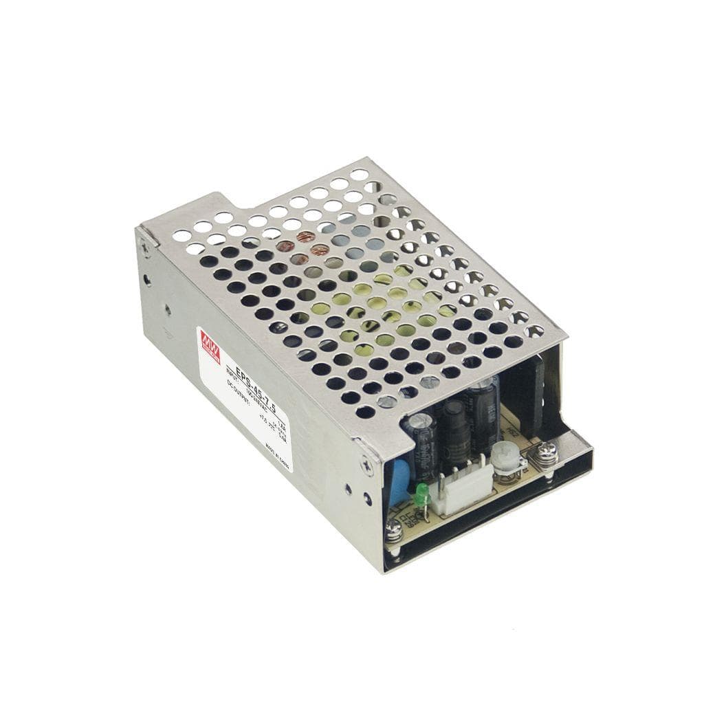 MEAN WELL EPS-45-24-C AC-DC Single output enclosed type power supply; Output 24Vdc at 1.9A MEAN WELL EPS-45-24-C AC-DC Single output enclosed type power supply; Output 24Vdc at 1.9A