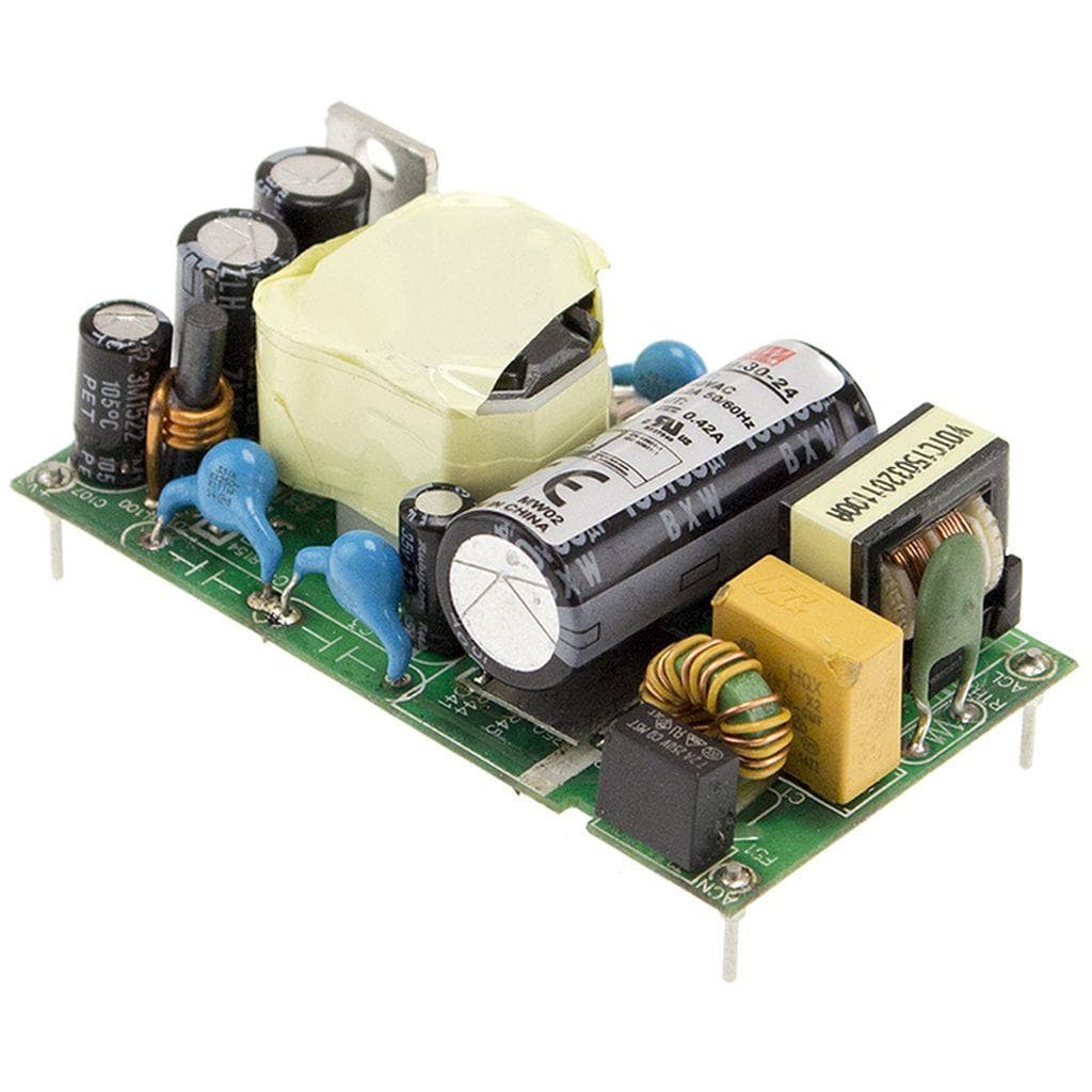 MEAN WELL MFM-30-24 AC-DC Single output Medical Open frame power supply; Output 24Vdc at 1.3A; PCB mount; 2xMOPP MEAN WELL MFM-30-24 AC-DC Single output Medical Open frame power supply; Output 24Vdc at 1.3A; PCB mount; 2xMOPP