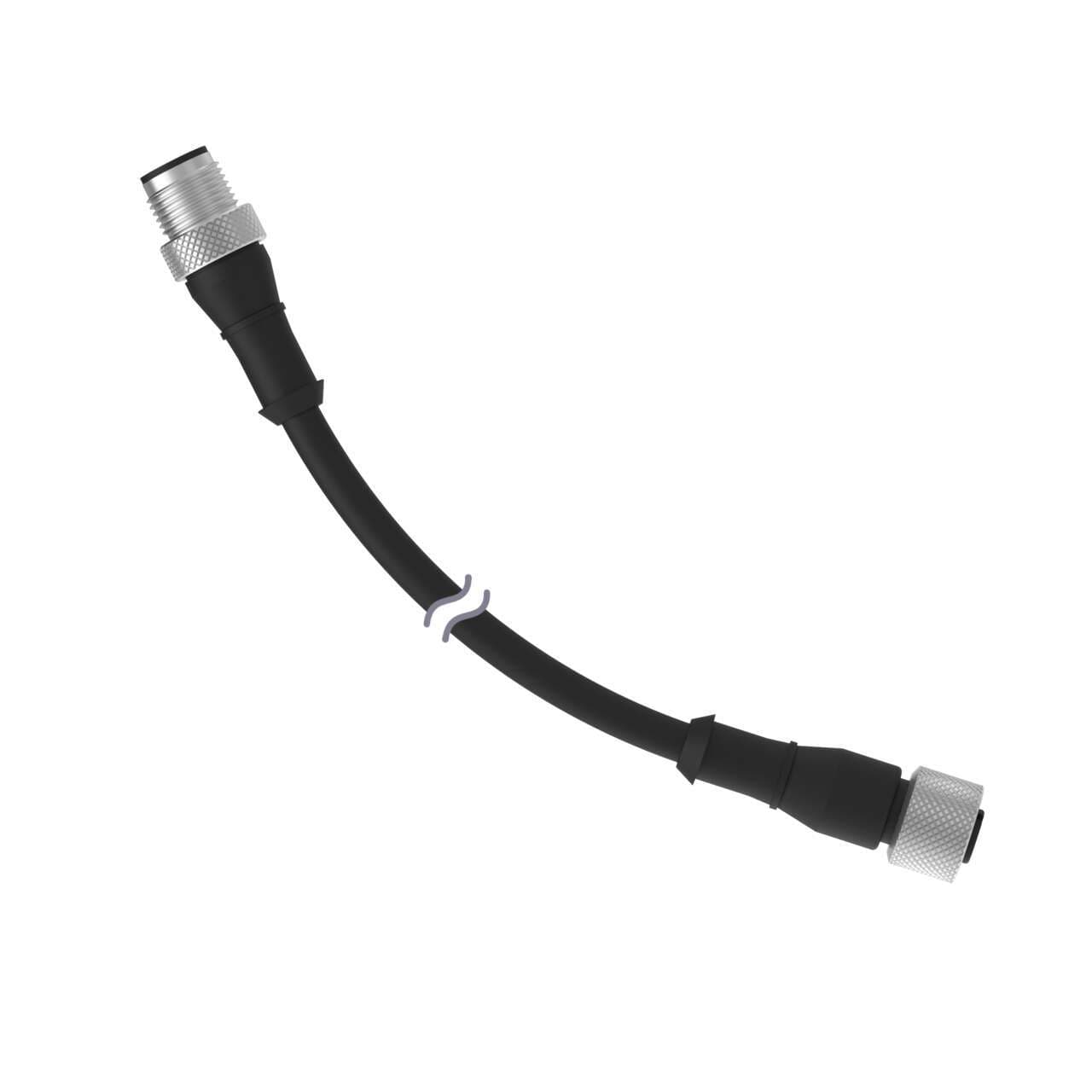 Banner DEE8-43D-87011 Cordset: Double Ended M12; 8-pin Straight Female; 5-pin Straight Male; 1 m 8x22 Black PVC Jacket; Nickel-Plated Brass Coupling Nuts Banner DEE8-43D-87011 Cordset: Double Ended M12; 8-pin Straight Female; 5-pin Straight Male; 1 m 8x22 Black PVC Jacket; Nickel-Plated Brass Coupling Nuts
