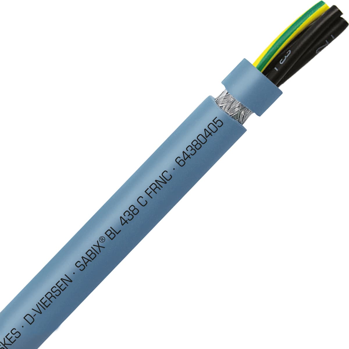SAB 64380405 SABIX BL 438 C FRNC - 20 AWG/4c, shielded halogen-free flame retardant flexible control cable for shipboard, DNV-GL, CE, RoHS SAB 64380405 SABIX BL 438 C FRNC - 20 AWG/4c, shielded halogen-free flame retardant flexible control cable for shipboard, DNV-GL, CE, RoHS