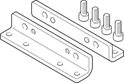 Festo 558325 foot mounting HPE-185 Suitable for EGC-...-TB Corrosion resistance classification CRC: 1 - Low corrosion stress, Product weight: 1438 g, Materials note: Conforms to RoHS Festo 558325 foot mounting HPE-185 Suitable for EGC-...-TB Corrosion resistance classification CRC: 1 - Low corrosion stress, Product weight: 1438 g, Materials note: Conforms to RoHS