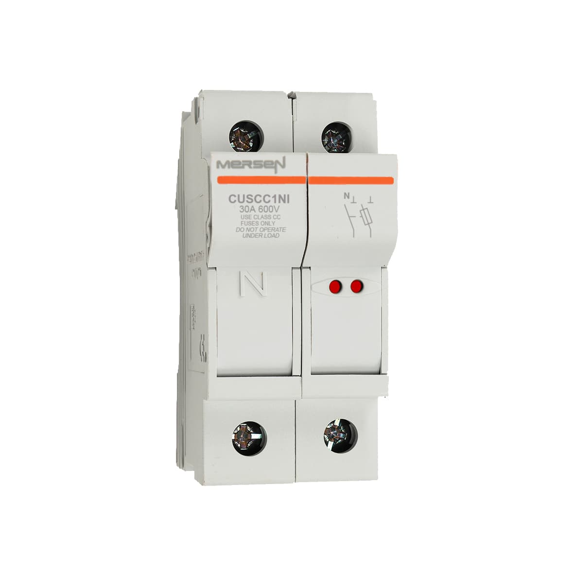 Mersen L1062794 L1062794 Mersen - Fuse Holder Modulostar® 600VAC 600VDC Class CC 1-Pole+N Visual Indicator Mersen L1062794 L1062794 Mersen - Fuse Holder Modulostar® 600VAC 600VDC Class CC 1-Pole+N Visual Indicator