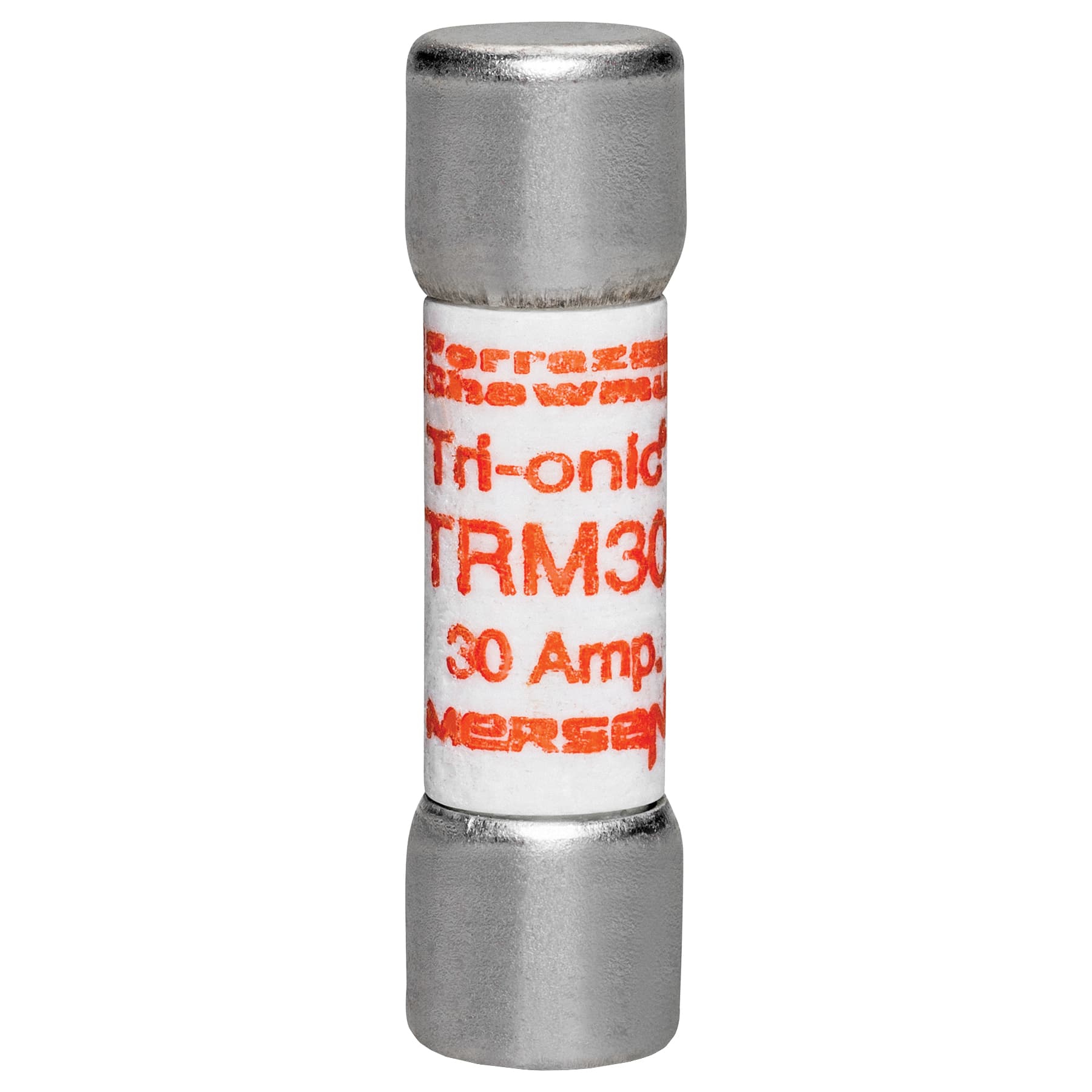 Mersen TRM30 TRM30 Mersen - Fuse TRM - Midget - Time-Delay 250VAC 30A Ferrule Tri-Onic® Mersen TRM30 TRM30 Mersen - Fuse TRM - Midget - Time-Delay 250VAC 30A Ferrule Tri-Onic®