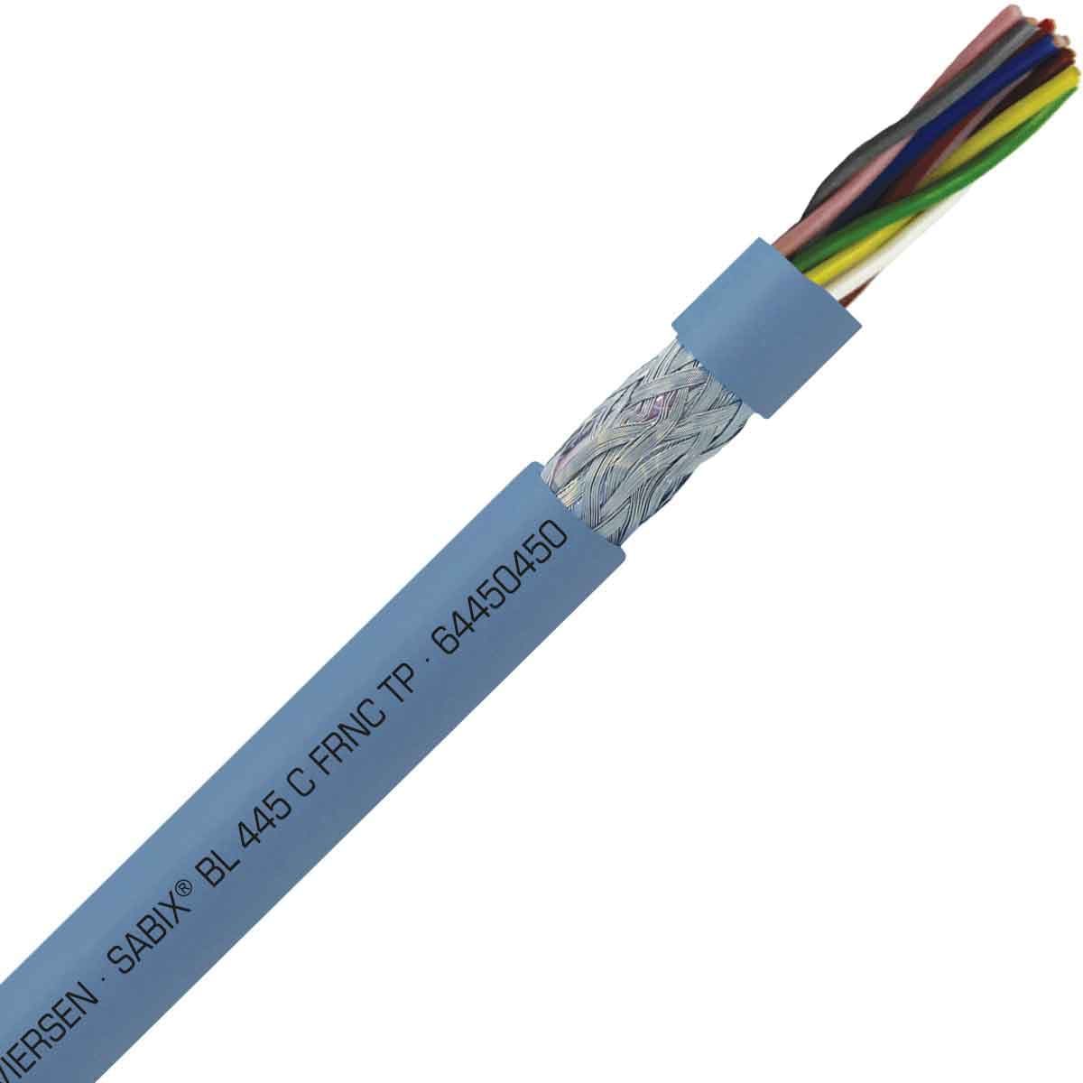 SAB 64450450 SABIX BL 445 C FRNC TP - 20 AWG/4pr, shielded halogen-free flame retardant paired flexible data cable for shipboard, DNV-GL, CE, RoHS SAB 64450450 SABIX BL 445 C FRNC TP - 20 AWG/4pr, shielded halogen-free flame retardant paired flexible data cable for shipboard, DNV-GL, CE, RoHS