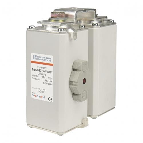 Mersen L220948 L220948 Mersen - Square Body High-Speed Fuse Protistor® Size 2x123 gR 660VDC IEC 1600A With Striker metric threads Mersen L220948 L220948 Mersen - Square Body High-Speed Fuse Protistor® Size 2x123 gR 660VDC IEC 1600A With Striker metric threads