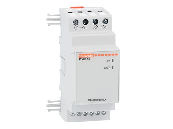 Lovato Electric EXM1013 EXM1013 Lovato - Expansion module EXM series for modular products, opto-isolated Ethernet interface Lovato Electric EXM1013 EXM1013 Lovato - Expansion module EXM series for modular products, opto-isolated Ethernet interface