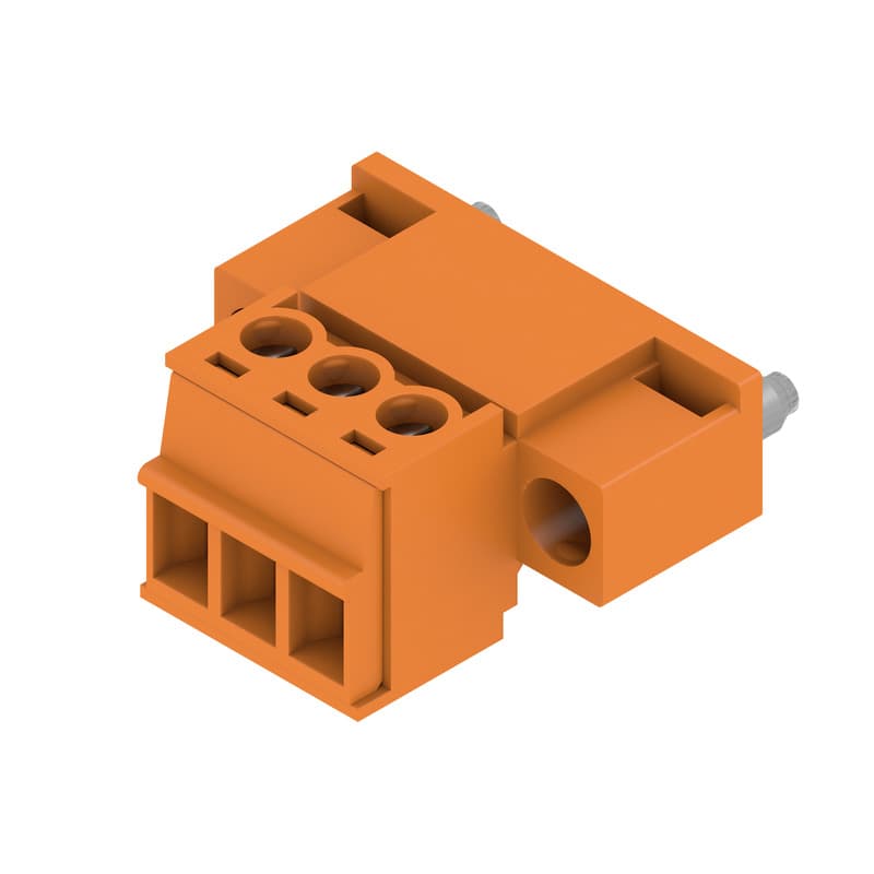 Weidmuller 1970270000 PCB plug-in connector, male plug, 3.81 mm, Number of poles: 3, 180°, Clamping yoke connection, Clamping range, max. : 1.5 mm², Box Weidmuller 1970270000 PCB plug-in connector, male plug, 3.81 mm, Number of poles: 3, 180°, Clamping yoke connection, Clamping range, max. : 1.5 mm², Box