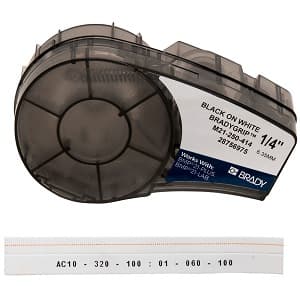Brady Corp M21-250-414 M21-250-414 LABEL, 0.25 IN H, 10 FT/CARTRIDGE (SMARTCATALOG) Brady Corp M21-250-414 M21-250-414 LABEL, 0.25 IN H, 10 FT/CARTRIDGE (SMARTCATALOG)