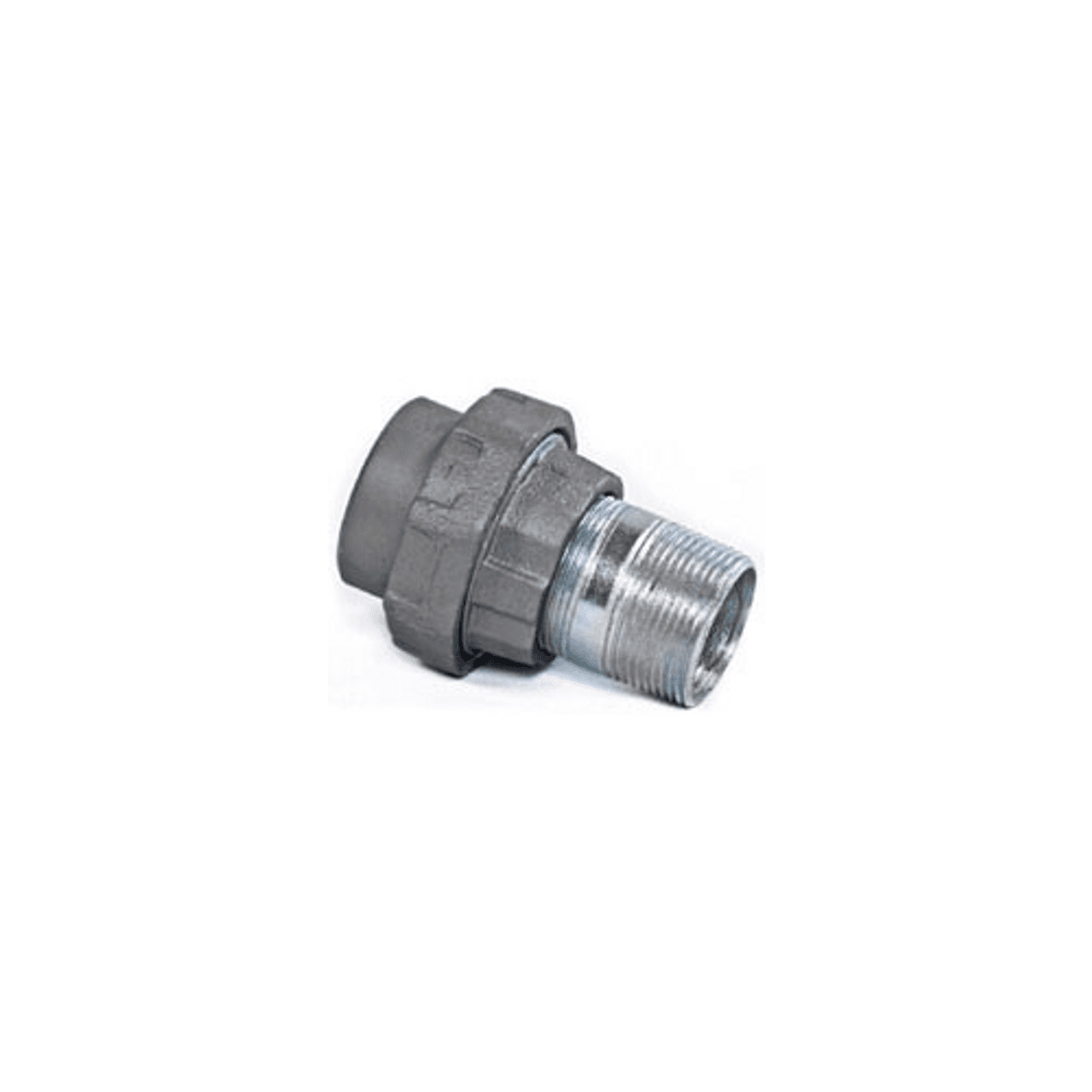 Appleton UNY150NR 1-1/2" x 3.25", Removable Nipple, Zinc Electroplated/Chromate/Epoxy Powder Coated, Malleable Iron, Male/Female Appleton UNY150NR 1-1/2" x 3.25", Removable Nipple, Zinc Electroplated/Chromate/Epoxy Powder Coated, Malleable Iron, Male/Female