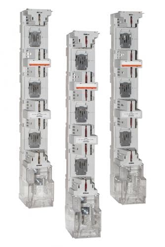 Mersen A1002294 NH-vertical fuse rail BSL 400A M12 bolt Mersen A1002294 NH-vertical fuse rail BSL 400A M12 bolt
