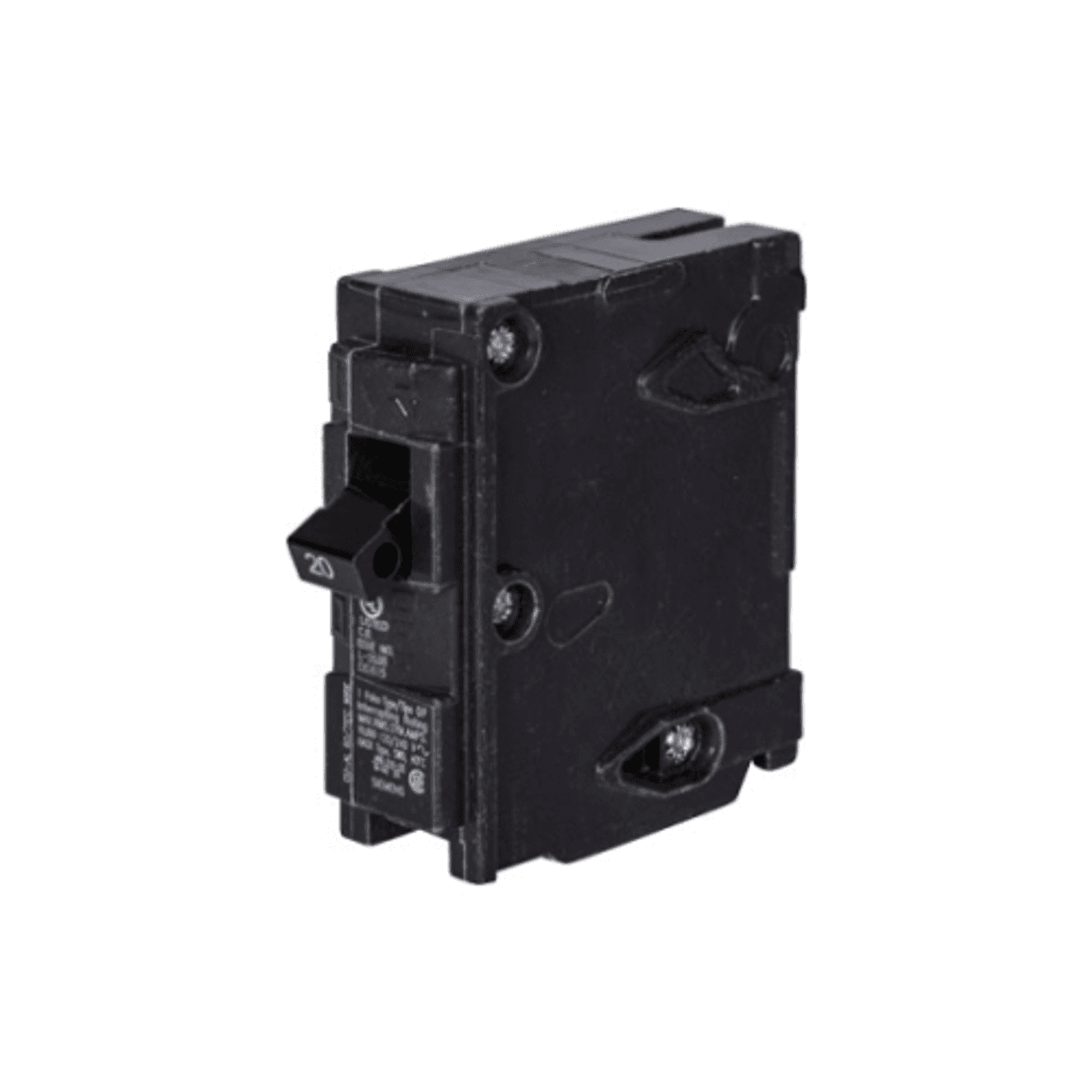 Siemens Q150 120/240 VAC, 50 A, 10 kA, 1-Pole, 8 to 6 AWG Copper/8 to 4 AWG Aluminum, Load Lug Terminal, Plug-In Mount, QP Frame, Thermal Magnetic Trip Unit, Miniature Circuit Breaker for Load Center Siemens Q150 120/240 VAC, 50 A, 10 kA, 1-Pole, 8 to 6 AWG Copper/8 to 4 AWG Aluminum, Load Lug Terminal, Plug-In Mount, QP Frame, Thermal Magnetic Trip Unit, Miniature Circuit Breaker for Load Center