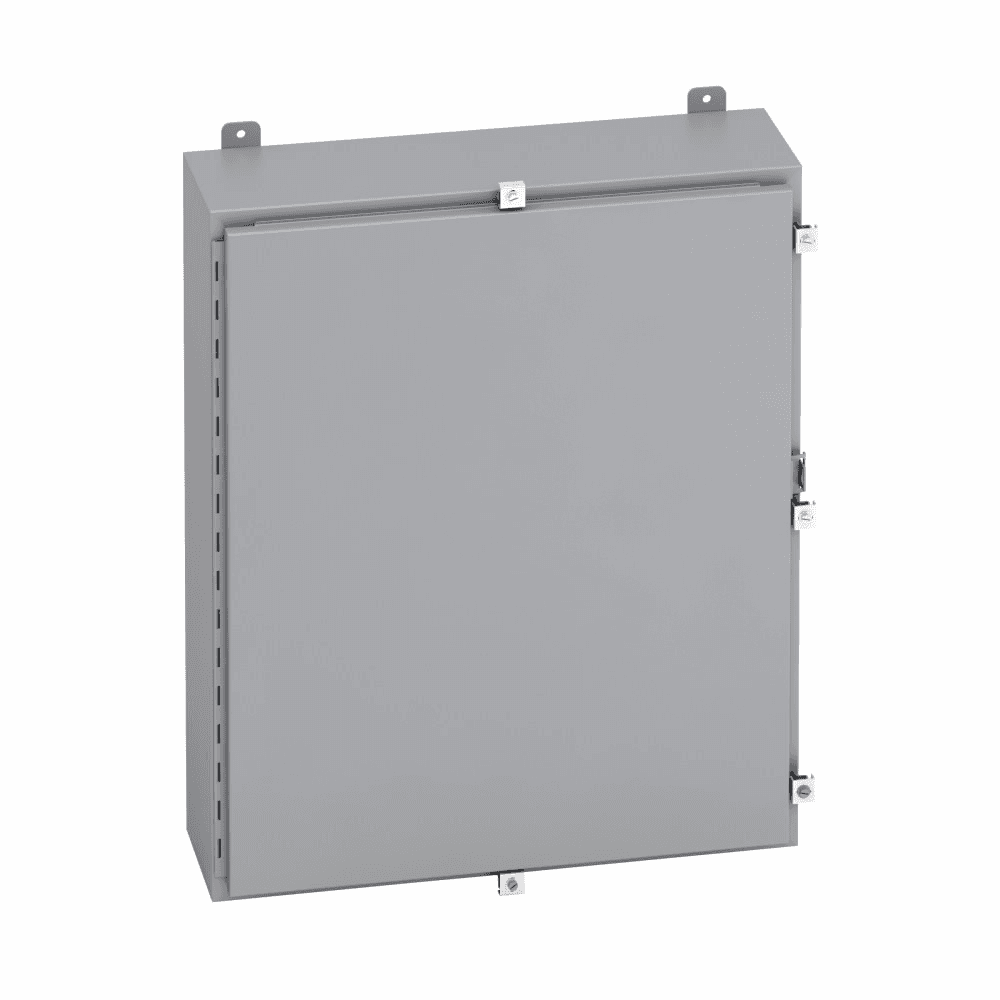 B-Line 36248-4 36248-4 B-Line - Eaton B-Line series wall mounted panel enclosure, 36" height, 8" length, 24" width, NEMA 4, Hinged cover, 4 enclosure, Wall mount, Medium single door, External mounting feet, Carbon steel, Seamless poured in-place gasket B-Line 36248-4 36248-4 B-Line - Eaton B-Line series wall mounted panel enclosure, 36" height, 8" length, 24" width, NEMA 4, Hinged cover, 4 enclosure, Wall mount, Medium single door, External mounting feet, Carbon steel, Seamless poured in-place gasket