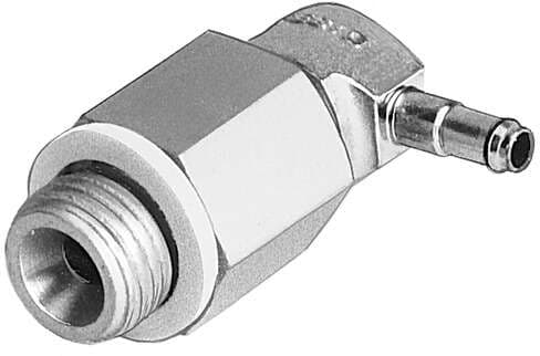 Festo 35982 barbed L-fitting LCNH-M5-PK-2 Rotatable, with extended housing, for plastic tubing PAN, PUN, PP, PU, PR, with sealing ring. Nominal size: 1,3 mm, Type of seal on screw-in stud: Sealing ring, Operating pressure complete temperature range: -0,95 - 10 bar, O Festo 35982 barbed L-fitting LCNH-M5-PK-2 Rotatable, with extended housing, for plastic tubing PAN, PUN, PP, PU, PR, with sealing ring. Nominal size: 1,3 mm, Type of seal on screw-in stud: Sealing ring, Operating pressure complete temperature range: -0,95 - 10 bar, O