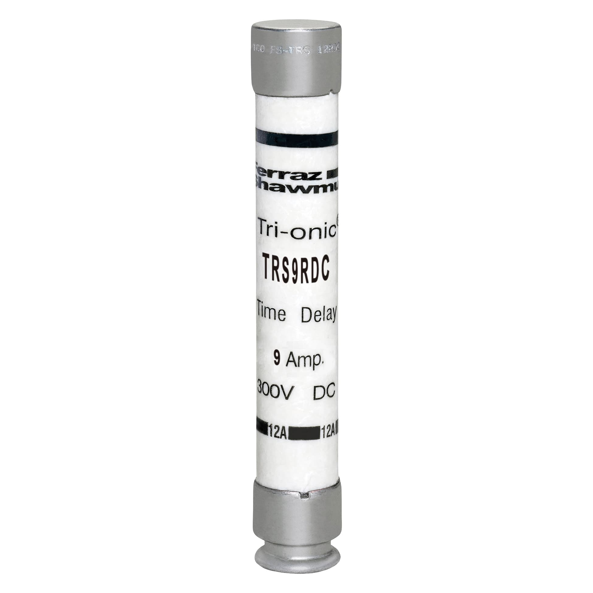 Mersen TRS9RDC TRS9RDC Mersen - Fuse TRS-RDC - Class RK5 - Time-Delay 300VDC 9A Ferrule Tri-Onic® Mersen TRS9RDC TRS9RDC Mersen - Fuse TRS-RDC - Class RK5 - Time-Delay 300VDC 9A Ferrule Tri-Onic®