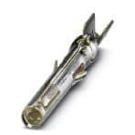 Phoenix Contact 1004362 Crimp contact, contact diameter: 1.6 mm, rolled, Socket, contact material: Cu alloy, nickel-plated, contact surface: silver-plated, connection cross section: 0.34 mm² ... 1 mm², AWG 22 ... 17 Phoenix Contact 1004362 Crimp contact, contact diameter: 1.6 mm, rolled, Socket, contact material: Cu alloy, nickel-plated, contact surface: silver-plated, connection cross section: 0.34 mm² ... 1 mm², AWG 22 ... 17