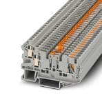 Phoenix Contact 1157696 Knife disconnect terminal block, connection method: Push-in connection, Screw connection, cross section: 0.2 mm² - 6 mm², AWG: 24 - 12, width: 6.2 mm, color: gray, mounting: NS 35/7,5, NS 35/15 Phoenix Contact 1157696 Knife disconnect terminal block, connection method: Push-in connection, Screw connection, cross section: 0.2 mm² - 6 mm², AWG: 24 - 12, width: 6.2 mm, color: gray, mounting: NS 35/7,5, NS 35/15