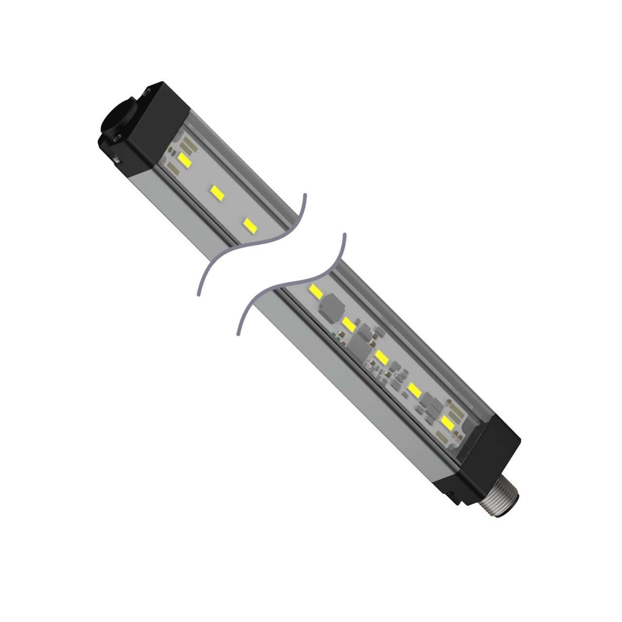 Banner WLS28-2XW1130XPWMQ-805760 WLS28-2 Work Light Strip; Length: 1130 mm; PWM Dimming; Voltage: 12-30 V dc; Environmental Rating: IP50; Color: White; (6400-6600K); 4-pin M12 Integral QD Banner WLS28-2XW1130XPWMQ-805760 WLS28-2 Work Light Strip; Length: 1130 mm; PWM Dimming; Voltage: 12-30 V dc; Environmental Rating: IP50; Color: White; (6400-6600K); 4-pin M12 Integral QD