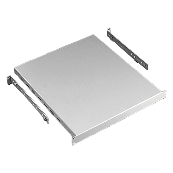 Hoffman P19SH68B Rack-Mount Shelf, fits 19in Rack, 800mm Max Depth, Black, Steel, Solid Hoffman P19SH68B Rack-Mount Shelf, fits 19in Rack, 800mm Max Depth, Black, Steel, Solid