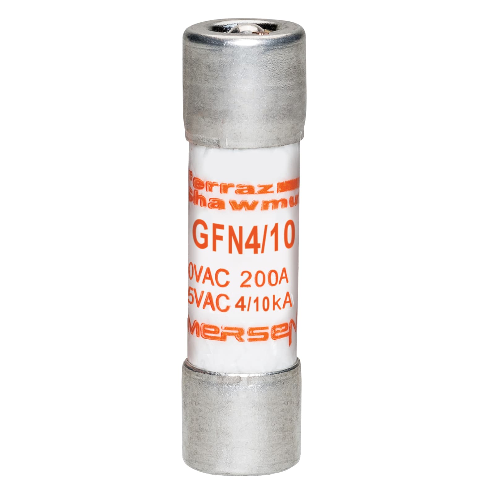 Mersen GFN4/10 GFN4/10 Mersen - Fuse GFN - Midget - Time-Delay 250VAC 0.4A Ferrule Visual Indicator Mersen GFN4/10 GFN4/10 Mersen - Fuse GFN - Midget - Time-Delay 250VAC 0.4A Ferrule Visual Indicator