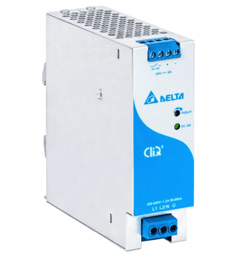 Delta DRP-24V120W2BN DIN Rail Power Supplies 120W / 24V Delta DRP-24V120W2BN DIN Rail Power Supplies 120W / 24V