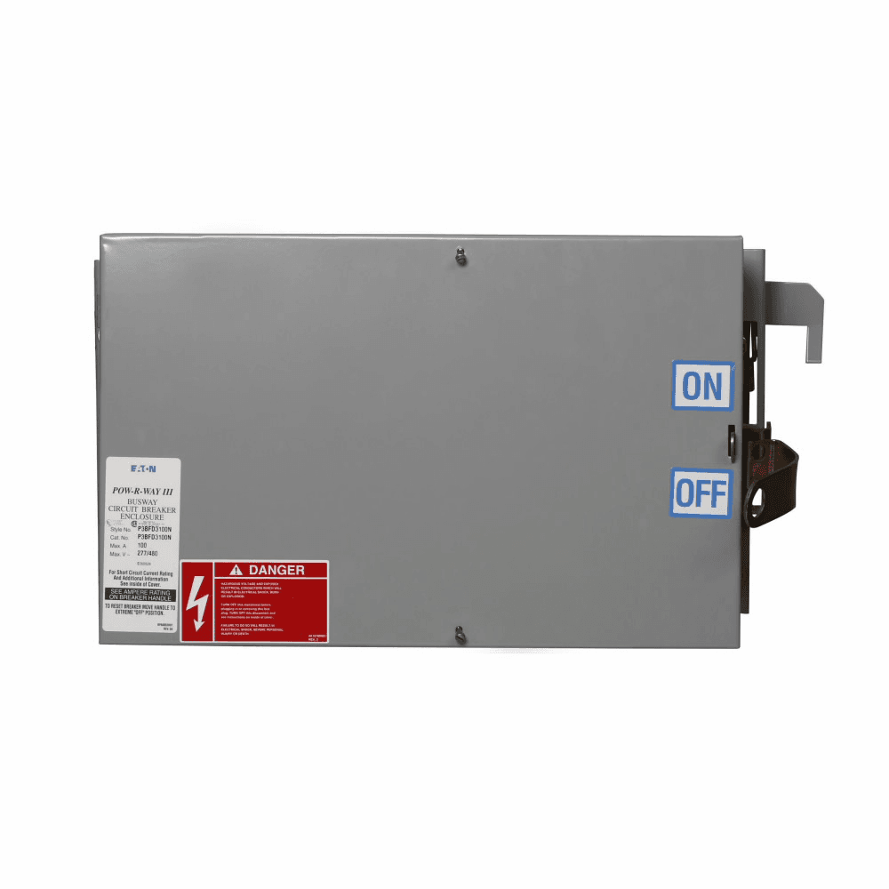 Eaton P3F363RINH P3F363RINH Eaton - Eaton Pow-R-Way III, Fusible plug-in unit, Three-pole, Plug, 100A, 600V, Busway, Isolated internal ground and 100% neutral, R class fuses, Four-wire, Horizontal hanger Eaton P3F363RINH P3F363RINH Eaton - Eaton Pow-R-Way III, Fusible plug-in unit, Three-pole, Plug, 100A, 600V, Busway, Isolated internal ground and 100% neutral, R class fuses, Four-wire, Horizontal hanger