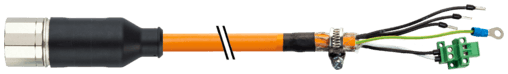Murr Elektronik 7000-PS201-8611400 7000-PS201-8611400 Murrelektronik - M23 SERVO CABLE, specification: 6FX5002-5DA01-1BE0 Murr Elektronik 7000-PS201-8611400 7000-PS201-8611400 Murrelektronik - M23 SERVO CABLE, specification: 6FX5002-5DA01-1BE0