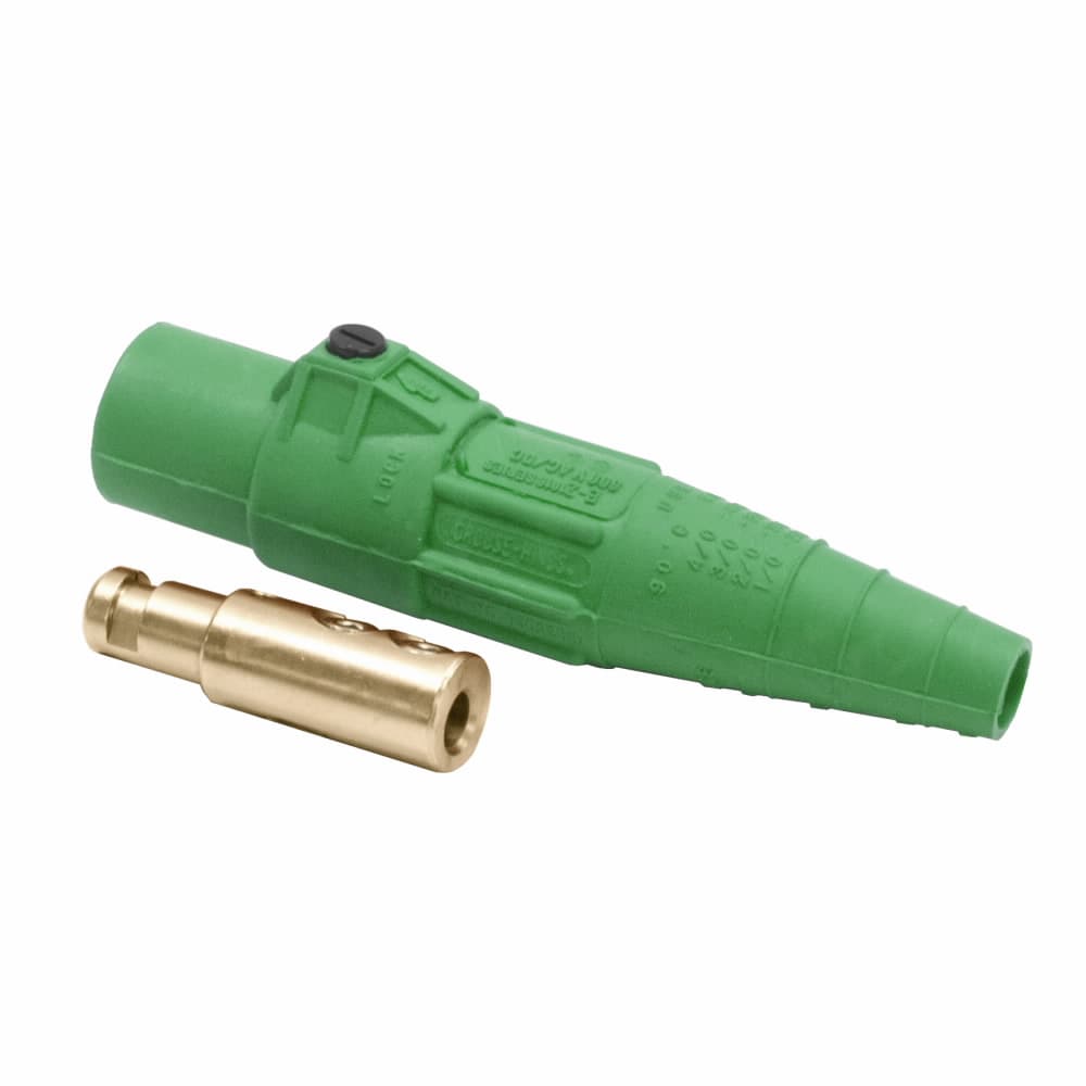 Eaton E-Z1016-8824K Eaton Crouse-Hinds series Cam-Lok J Series E-Z1016 plug, Up to 190A continuous, #6-#2 AWG, White, Double set screw, Brass contacts, Male, Thermoplastic elastomer (TPE), Single packaged unit, Non-vulcanized, 600 Vac/dc Eaton E-Z1016-8824K Eaton Crouse-Hinds series Cam-Lok J Series E-Z1016 plug, Up to 190A continuous, #6-#2 AWG, White, Double set screw, Brass contacts, Male, Thermoplastic elastomer (TPE), Single packaged unit, Non-vulcanized, 600 Vac/dc