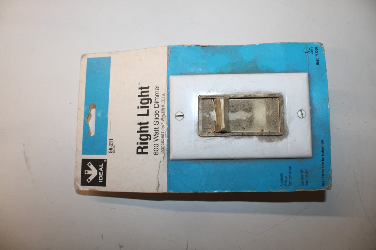 Ideal Industries 56-211 Ideal 56-211 Light and Dimmer Switches EA Ideal Industries 56-211 Ideal 56-211 Light and Dimmer Switches EA