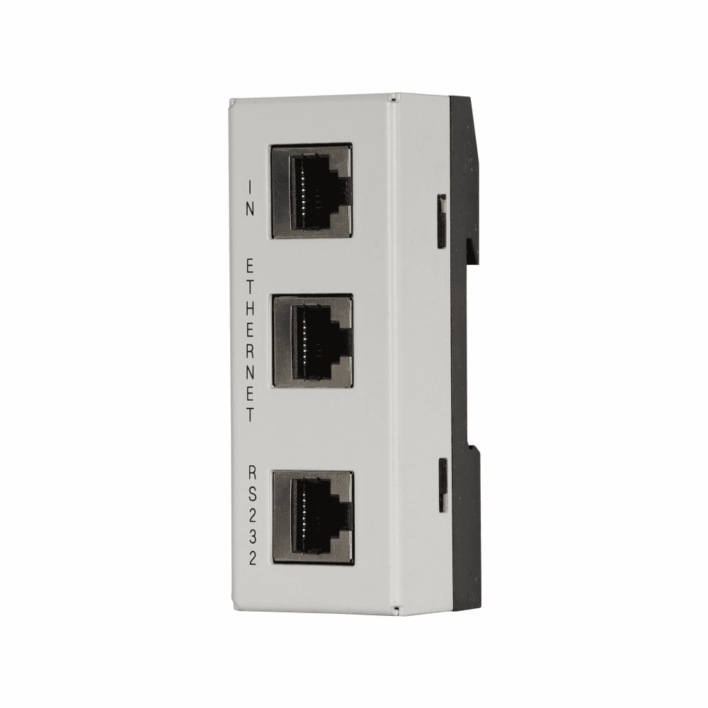 Eaton XT-RJ45-ETH-RS232 XT-RJ45-ETH-RS232 Eaton - XC Series Programmable Logic Controllers, Interface adapter to split the combined RS232/Ethernet interface of the XC200 into RJ45 sockets., easy-NT-30/80/150 usable for connection to XC200 Eaton XT-RJ45-ETH-RS232 XT-RJ45-ETH-RS232 Eaton - XC Series Programmable Logic Controllers, Interface adapter to split the combined RS232/Ethernet interface of the XC200 into RJ45 sockets., easy-NT-30/80/150 usable for connection to XC200
