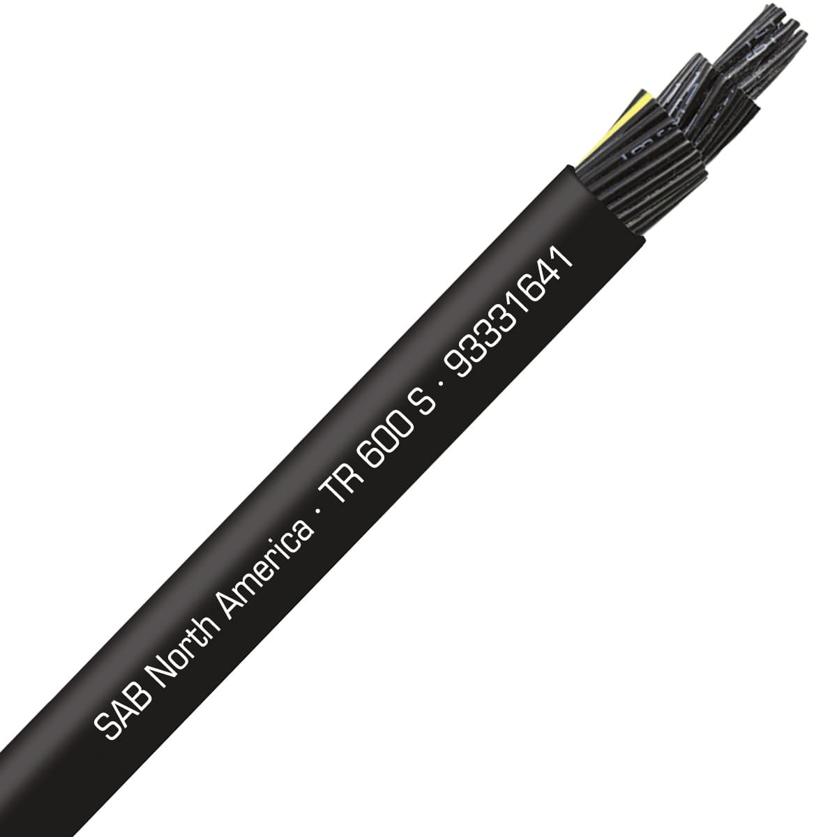 SAB 93331641 TR 600 S - 16 AWG/41c, oil resistant flexible exposed run tray cable, UL, CSA, WTTC, NFPA 79, CE RoHS SAB 93331641 TR 600 S - 16 AWG/41c, oil resistant flexible exposed run tray cable, UL, CSA, WTTC, NFPA 79, CE RoHS