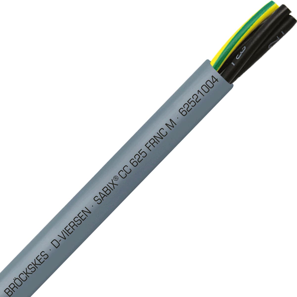 SAB 62521004 SABIX CC 625 FRNC M - 10 AWG/4c, halogen-free flame retardant flexible control cable, UL, CSA, CE, RoHS SAB 62521004 SABIX CC 625 FRNC M - 10 AWG/4c, halogen-free flame retardant flexible control cable, UL, CSA, CE, RoHS