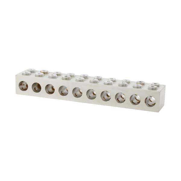 NSI Industries PLH750-10 750-250 MCM UL UnInsulated Multi-Tap Conn 10 Port (Dual Sided Entry) NSI Industries PLH750-10 750-250 MCM UL UnInsulated Multi-Tap Conn 10 Port (Dual Sided Entry)