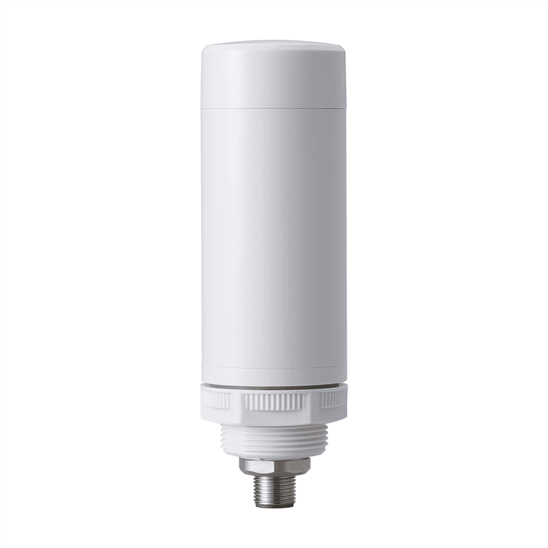 Patlite LR4-02WCNW 40mm Signal Tower with 8-Pin M12 Connector, Multi-mount: 30mm panel or 1/2" NPT, Body Only. 24V DC Patlite LR4-02WCNW 40mm Signal Tower with 8-Pin M12 Connector, Multi-mount: 30mm panel or 1/2" NPT, Body Only. 24V DC