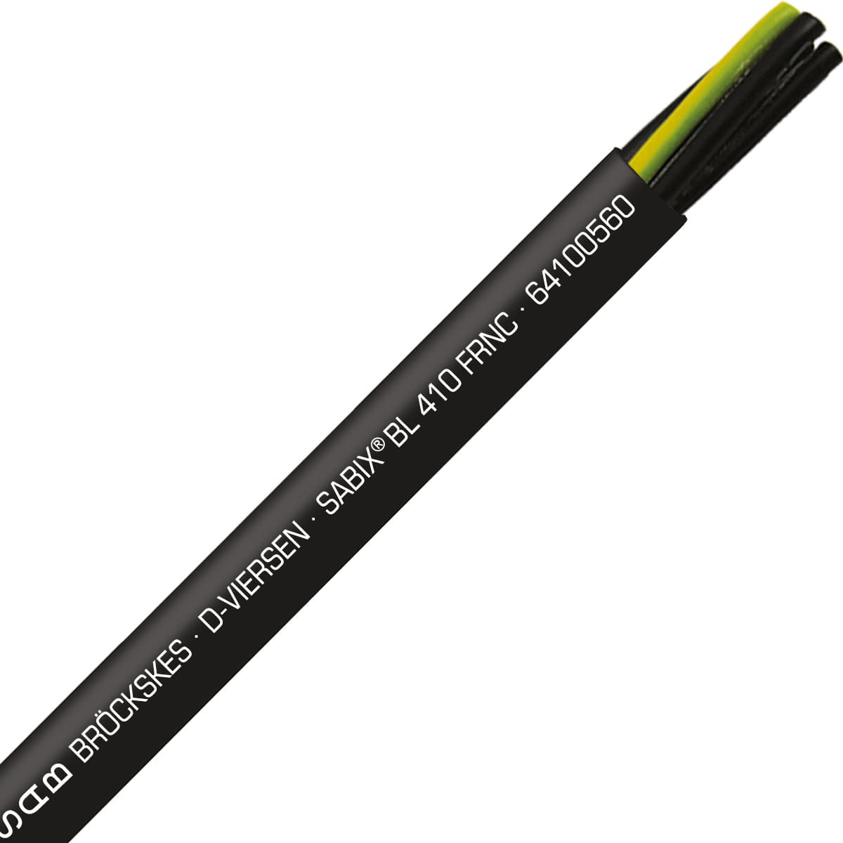 SAB 64100560 SABIX BL 410 FRNC - 10 AWG/5c, halogen-free flame retardant flexible power cable for shipboard, DNV-GL, CE, RoHS SAB 64100560 SABIX BL 410 FRNC - 10 AWG/5c, halogen-free flame retardant flexible power cable for shipboard, DNV-GL, CE, RoHS