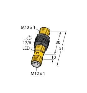 Turck NI4-S12-AP6X-H1141 NI4-S12-AP6X-H1141 Turck - NI4-S12-AP6X-H1141 Inductive Sensor Turck NI4-S12-AP6X-H1141 NI4-S12-AP6X-H1141 Turck - NI4-S12-AP6X-H1141 Inductive Sensor