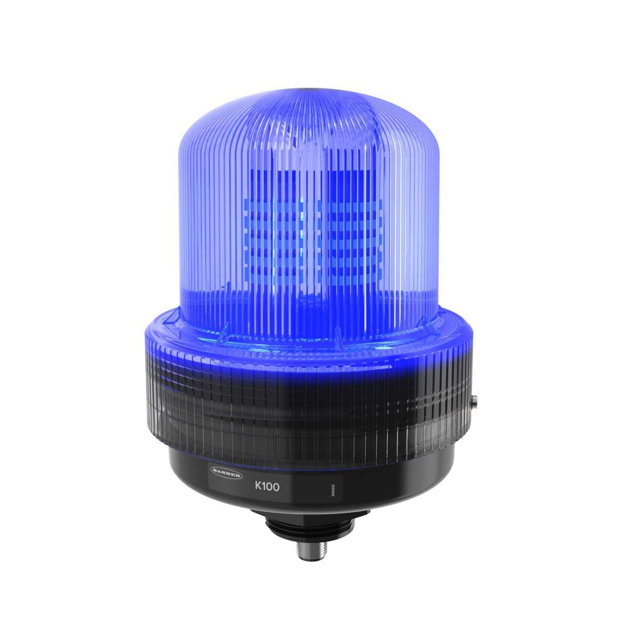 Banner K100PBLNBYRQ Banner K100PBLNBYRQ - K100 Pro Hazardous Daylight Visible: 3-Color Beacon; 12-48 V dc; Polycarbonate; IP66, IP69K; Blue, Yellow, Red; 5-pin M12 Integral QD Banner K100PBLNBYRQ Banner K100PBLNBYRQ - K100 Pro Hazardous Daylight Visible: 3-Color Beacon; 12-48 V dc; Polycarbonate; IP66, IP69K; Blue, Yellow, Red; 5-pin M12 Integral QD