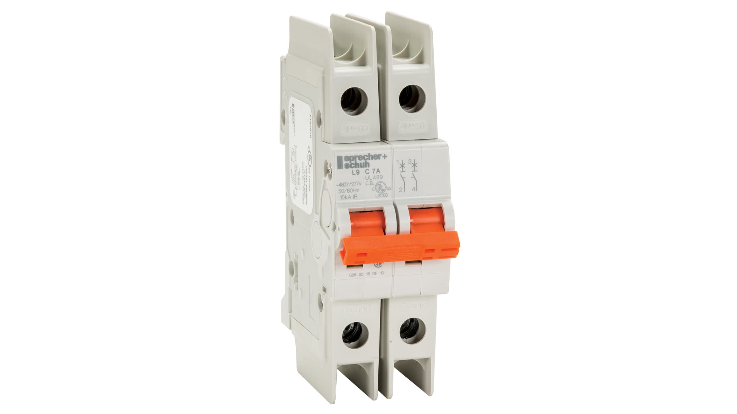 Sprecher + Schuh L9-1/2/C Sprecher + Schuh L9-1/2/C - Miniature Circuit Breakers, CURVE-C, 1A, 2-POLE, UL489/ CSA/ CE Sprecher + Schuh L9-1/2/C Sprecher + Schuh L9-1/2/C - Miniature Circuit Breakers, CURVE-C, 1A, 2-POLE, UL489/ CSA/ CE