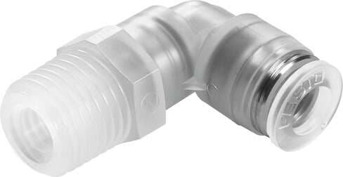 Festo 133059 push-in L-fitting NPQP-L-R38-Q12-FD-P10 Size: Standard, Nominal size: 6,9 mm, Container size: 10, Design structure: Push/pull principle, Temperature dependent operating pressure: -0,95 - 10 bar Festo 133059 push-in L-fitting NPQP-L-R38-Q12-FD-P10 Size: Standard, Nominal size: 6,9 mm, Container size: 10, Design structure: Push/pull principle, Temperature dependent operating pressure: -0,95 - 10 bar