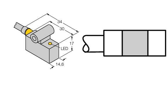 Turck BIM-IKT-AP6X W/KLI3 BIM-IKT-AP6X W/KLI3 Turck - BIM-IKT-AP6X W/KLI3 Magnetic Field Sensor, For Pneumatic Cylinders Turck BIM-IKT-AP6X W/KLI3 BIM-IKT-AP6X W/KLI3 Turck - BIM-IKT-AP6X W/KLI3 Magnetic Field Sensor, For Pneumatic Cylinders