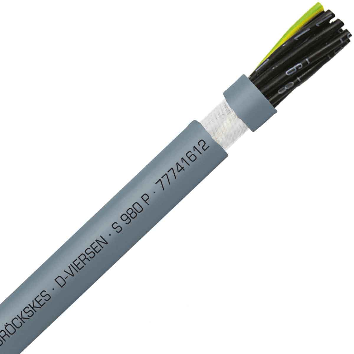 SAB 77741612 S 980 P - 16 AWG/12c, high speed continuous flex heavy duty halogen-free PUR control cable, UL, CSA, CE, RoHS SAB 77741612 S 980 P - 16 AWG/12c, high speed continuous flex heavy duty halogen-free PUR control cable, UL, CSA, CE, RoHS