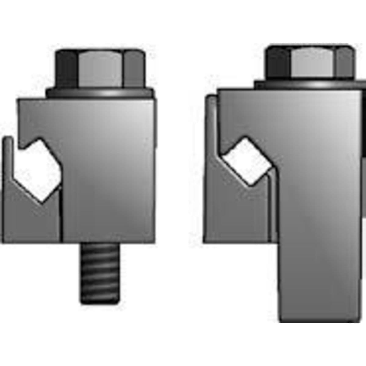 Hubbell VC-4 Bronze Distribution Connector ; Complies with all ANSI specifications and provides a vibration-proof connection ; One-piece design eliminates loose parts and danger of cross threading. “V” grooves assure perfect alignment of conductors and provide self-c Hubbell VC-4 Bronze Distribution Connector ; Complies with all ANSI specifications and provides a vibration-proof connection ; One-piece design eliminates loose parts and danger of cross threading. “V” grooves assure perfect alignment of conductors and provide self-c