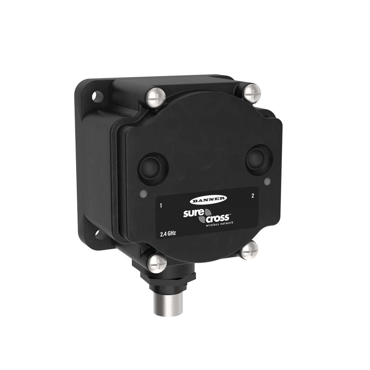 Banner DX80N2X1W-P6L DX80 Performance 2.4 GHz Node 65 mW; Integrated Battery Internal Antenna; 1-wire Serial Interface; No LCD No Rotary Dials Banner DX80N2X1W-P6L DX80 Performance 2.4 GHz Node 65 mW; Integrated Battery Internal Antenna; 1-wire Serial Interface; No LCD No Rotary Dials