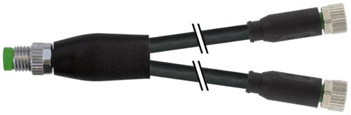 Murr Elektronik 7000-87011-6300300 7000-87011-6300300 Murrelektronik - M8 male Y-distributor / M8 female 0°, PUR 3x0.25 bk UL/CSA+drag chain 3m Murr Elektronik 7000-87011-6300300 7000-87011-6300300 Murrelektronik - M8 male Y-distributor / M8 female 0°, PUR 3x0.25 bk UL/CSA+drag chain 3m
